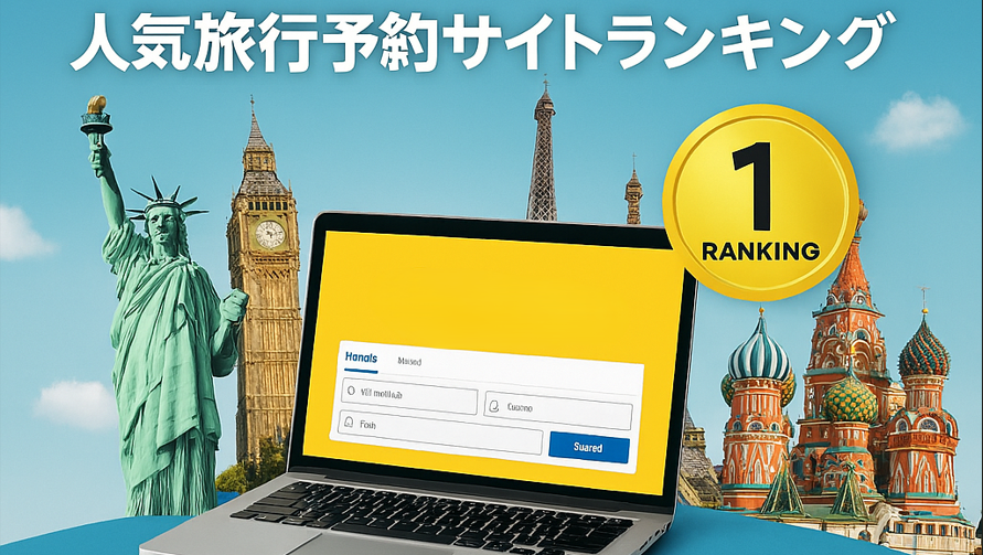 【世界中の旅をもっとお得に】エクスペディア徹底比較！人気旅行予約サイトランキング